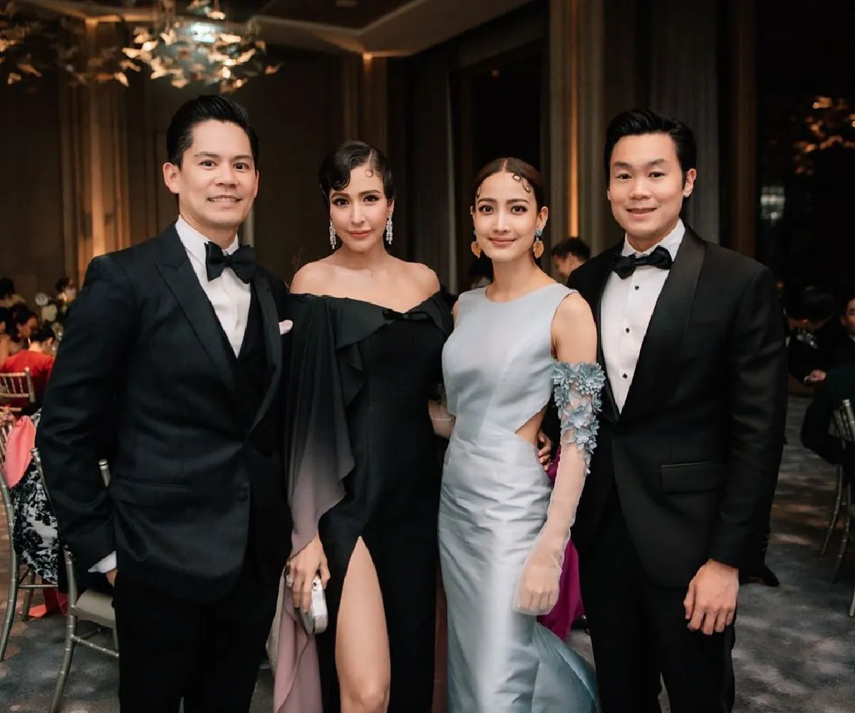 คู่รักเซเลบ! “แต้ว-ไฮโซณัย” ควงแขนออกงานกาล่าดูเหมาะสมกันมาก 