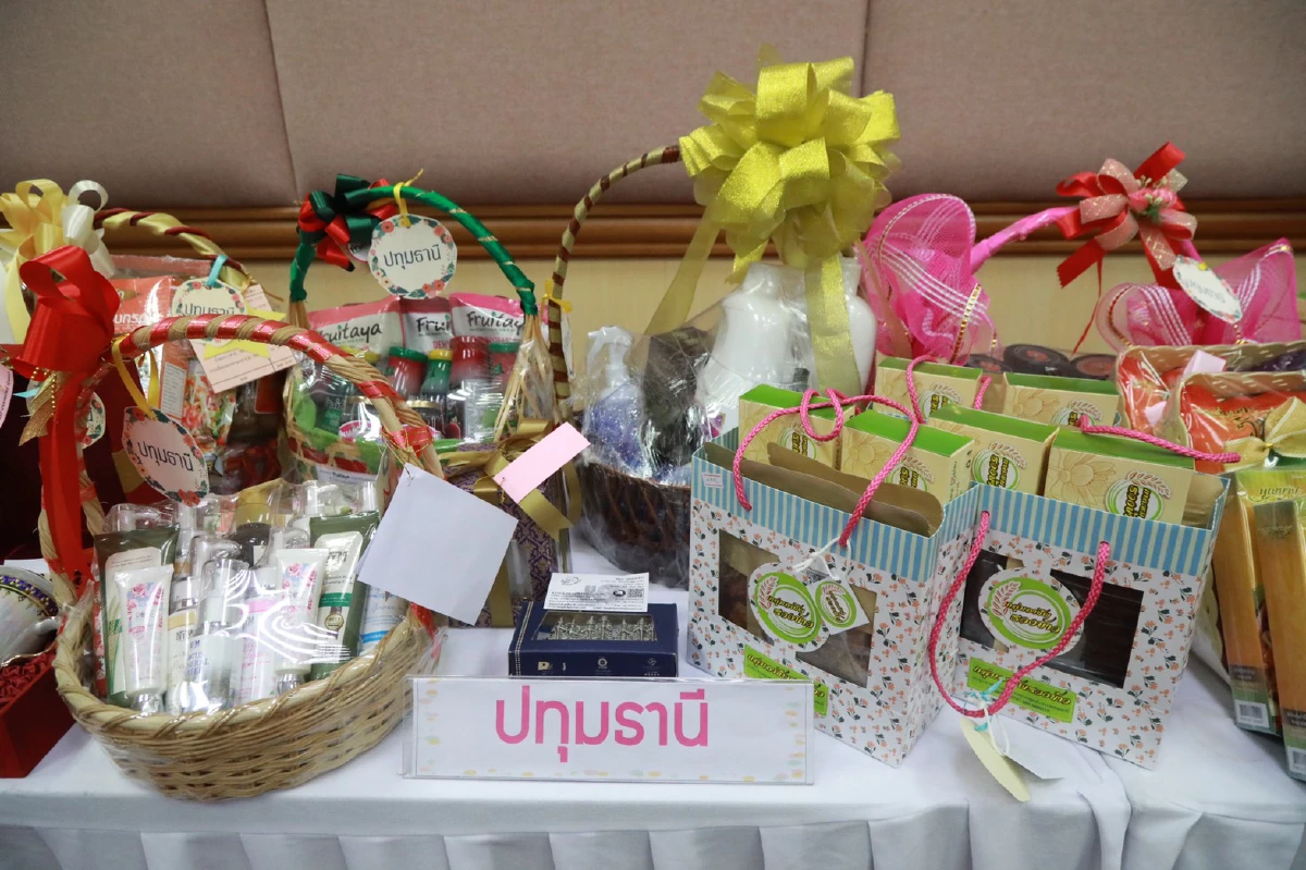 พช.ชวนช้อปกระเช้าโอทอปของขวัญปีใหม่อุดหนุนสินค้าชุมชน