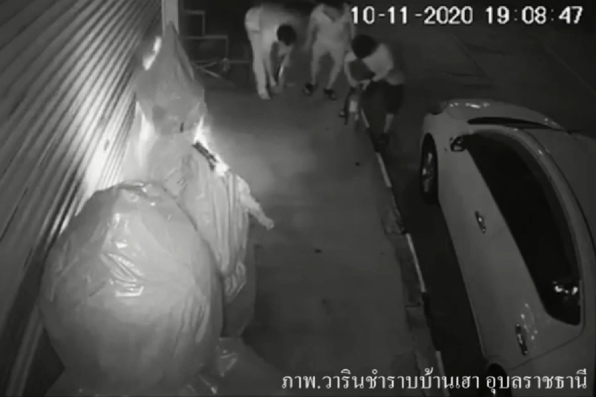 ชาวเน็ตฮึ่ม! หนุ่มเมากาวเผาพระพุทธรูปร้านสังฆภัณฑ์