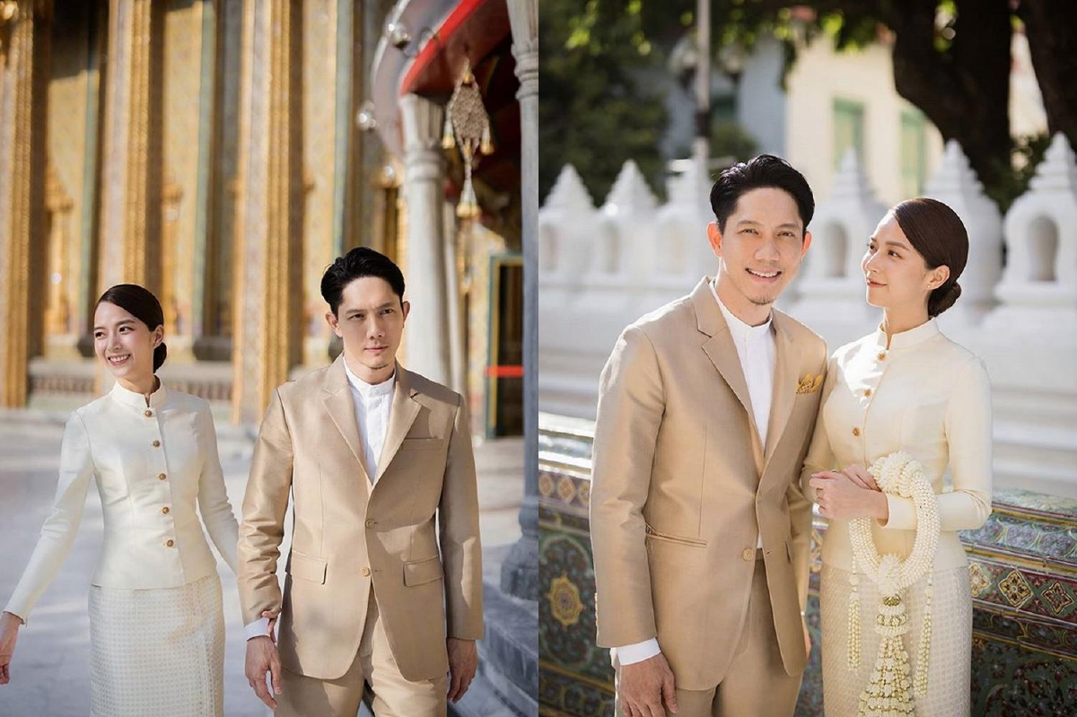 ปั๊บ-ใบเตย เข้ารับประทานน้ำพระพุทธมนต์ เป็นสิริมงคลก่อนเริ่มชีวิตคู่ ปั๊บ-ใบเตย เข้ารับประทานน้ำพระพุทธมนต์ เป็นสิริมงคลก่อนเริ่มชีวิตคู่