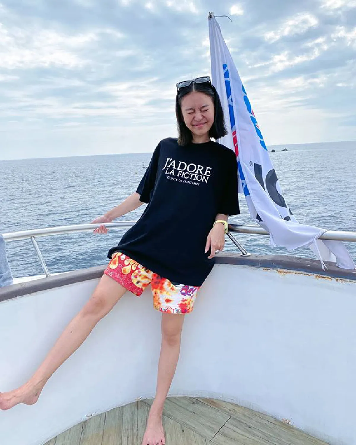 หน่อง-แพรวา เติมความหวานต่อเนื่อง ชวนกันดำน้ำใส่เสื้อคู่น่ารัก