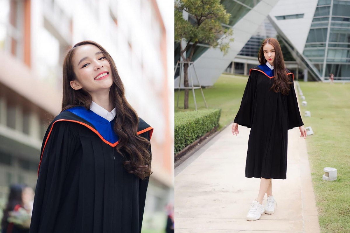 สวยหวานละมุน! โยชิ รินรดา เรียบจบแล้วสวมชุดครุยเข้ารับปริญญา สวยหวานละมุน! โยชิ รินรดา เรียบจบแล้วสวมชุดครุยเข้ารับปริญญา
