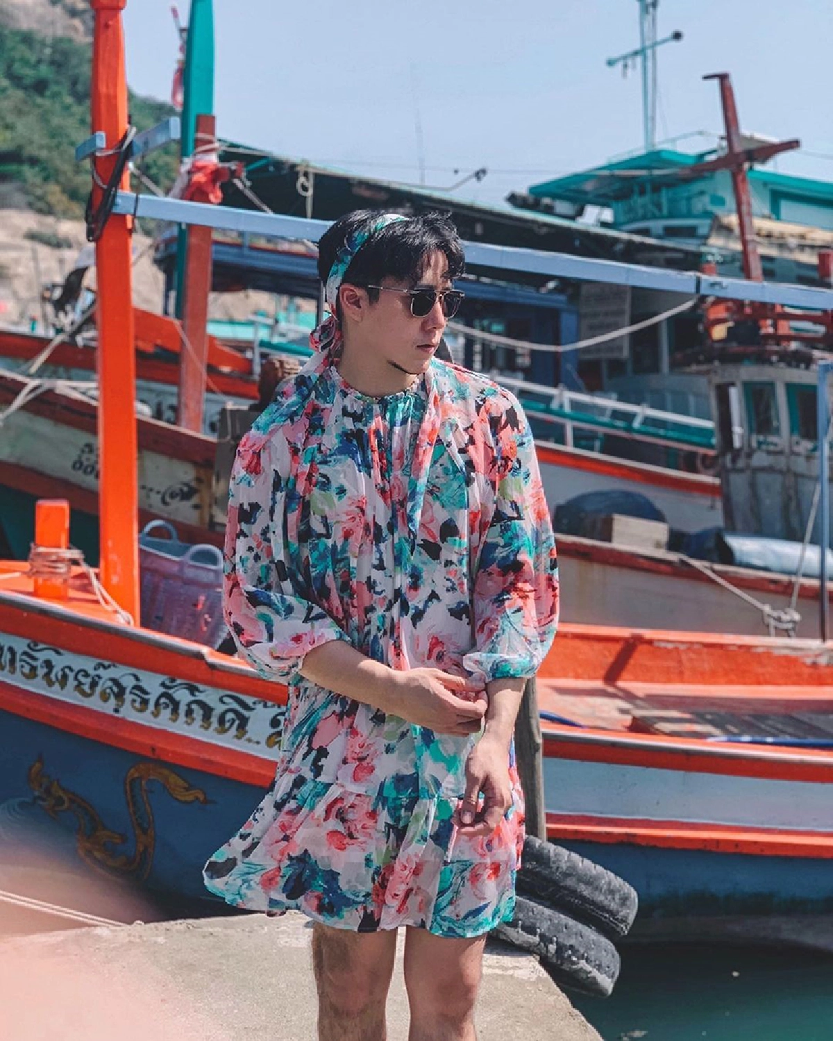 เขื่อน เคโอติก นุ่งวันพีซเว้าสูงจัดเต็มความเซ็กซี่..เพราะเสื้อผ้าไม่มีเพศ