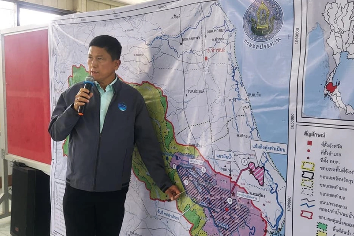 กรมชลประทานเร่งจัดทำแผนพัฒนาลุ่มน้ำในพื้นที่สุราษฎร์ธานี