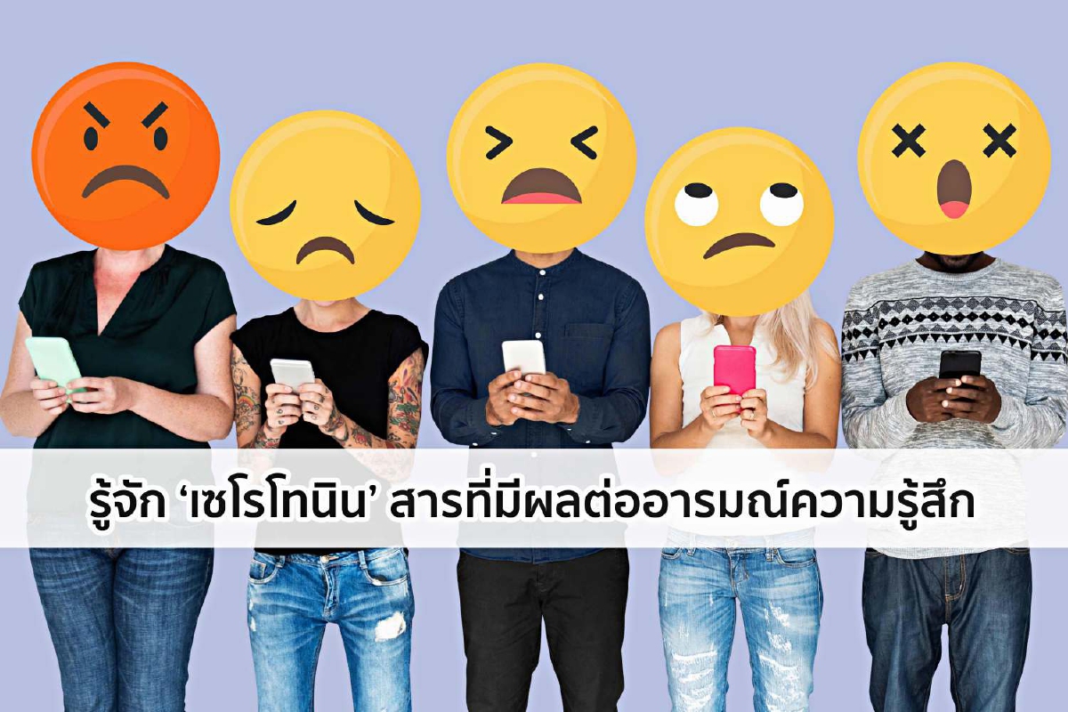 รู้จัก ‘เซโรโทนิน’ สารที่มีผลต่ออารมณ์ความรู้สึก รู้จัก ‘เซโรโทนิน’ สารที่มีผลต่ออารมณ์ความรู้สึก