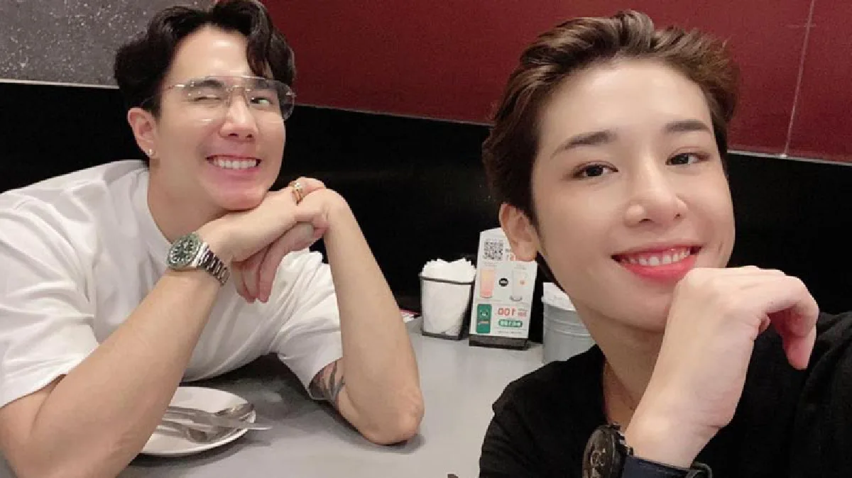 ตัวแทนความรักไม่มีเพศ! “แตงกวา” เผยภาพน่ารักคู่ “เขื่อน ภัทรดนัย” มีความหน้าเหมือนกันเบาๆ