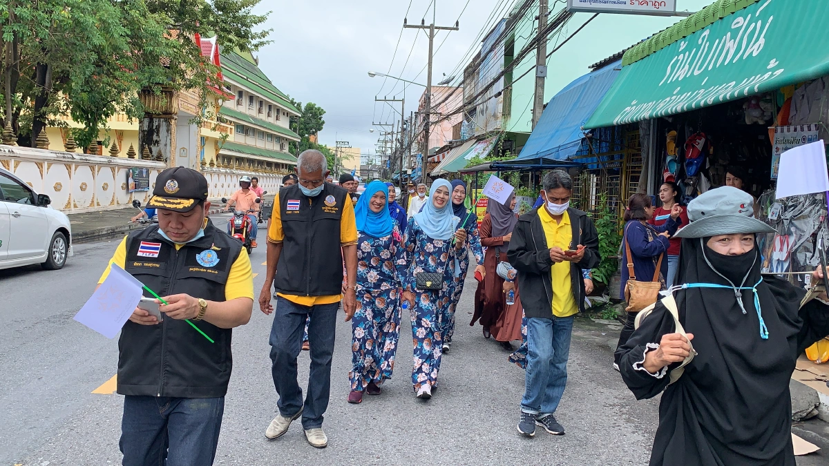 ผู้แทน5ศาสนาร่วมเดินเจริญเมตตาเรียกร้องให้คนไทยรักกัน