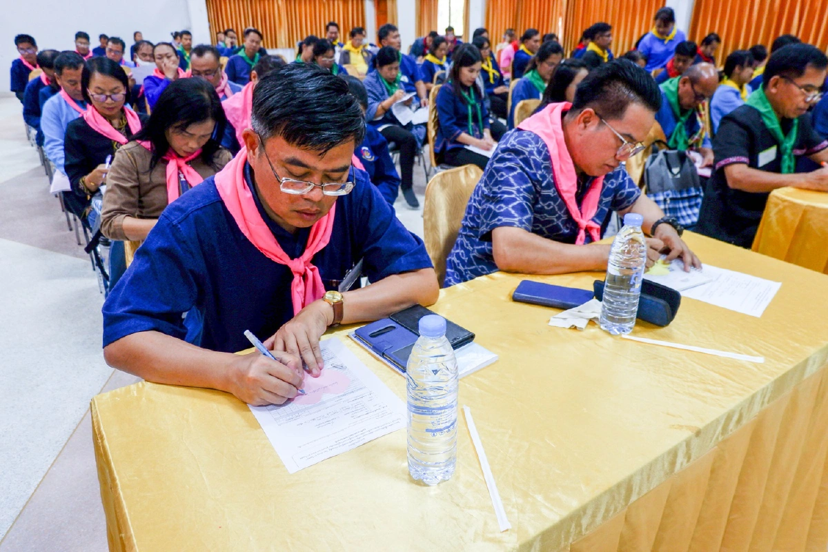 พช.อบรมเพิ่มทักษะระยะสั้น พัฒนากสิกรรมตามหลักทฤษฎีใหม่