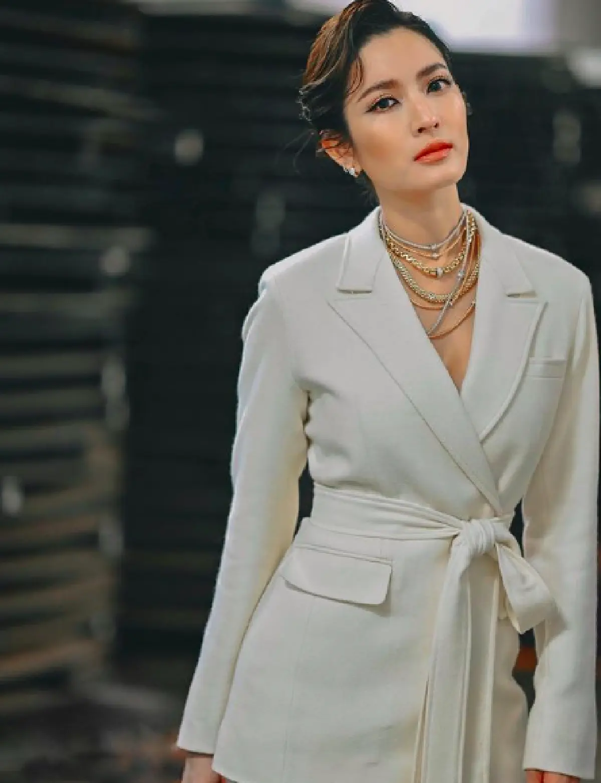 “แอฟ ทักษอร” ร่วมเดินแฟชั่นโชว์ในลุคสุดเท่ เห็นแล้วใจเต้นรัวๆ 