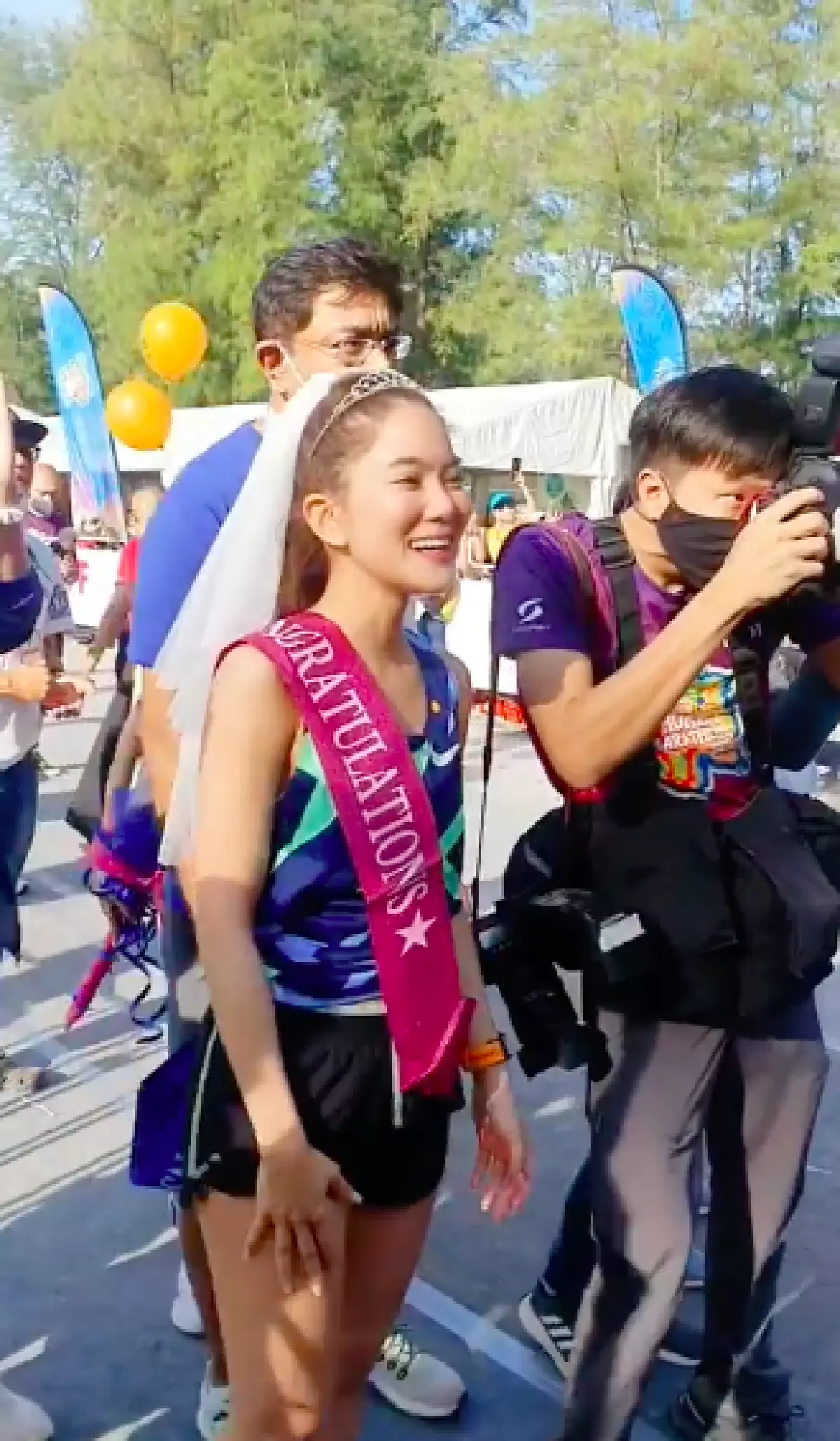 "ตูน-ก้อย" จัดทริปฮันนีมูนลงวิ่งมาราธอน หลังครบรอบแต่งงาน 1 อาทิตย์