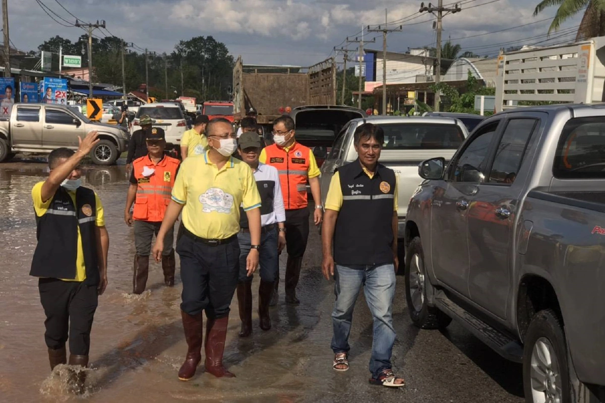 เซ่นน้ำท่วม!สุราษฏร์ดับแล้ว1ชายวัย61ปีจมน้ำตายขณะไปหาปลา