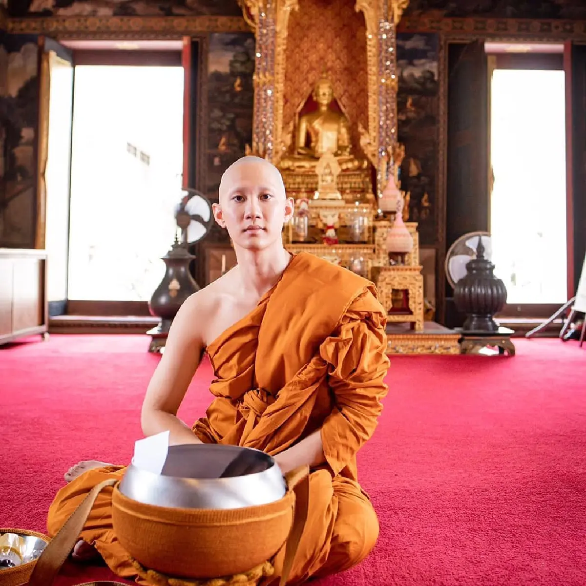 “กัปตัน ชลธร” เข้าพิธีอุปสมบทแล้วที่วัดมกุฏฯ ได้ฉายา “อิทฺธิธโร” คนดังร่วมงานเพียบ