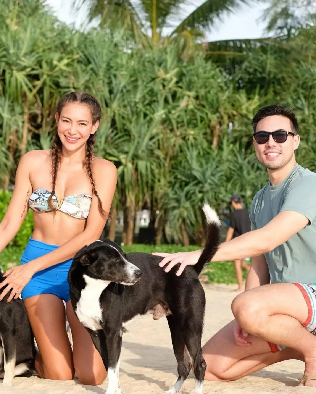 หวานนานๆที โย ยศวดี จัดทริปควงแฟนหนุ่มรูปหล่อสวีทริมทะเล 