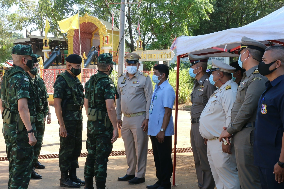 แม่ทัพภาค1สั่งคุมเข้มชายแดนกาญจนบุรีสกัดโควิด-19