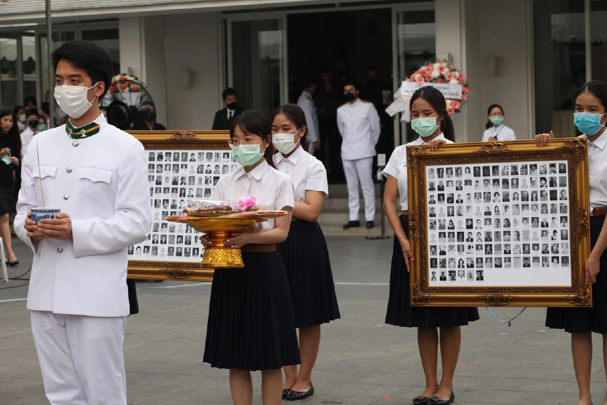 ประมวลภาพพิธีพระราชทานเพลิงศพอาจารย์ใหญ่ผู้อุทิศร่างให้วงการแพทย์