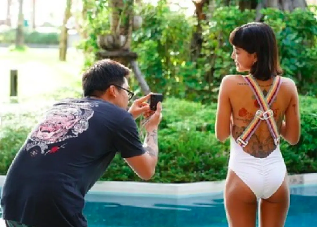 ทะเลเดือด! "สายป่าน” จัดเต็มความแซ่บในชุดว่ายน้ำ อวดหุ่นเป๊ะ รอยสักสวยๆ