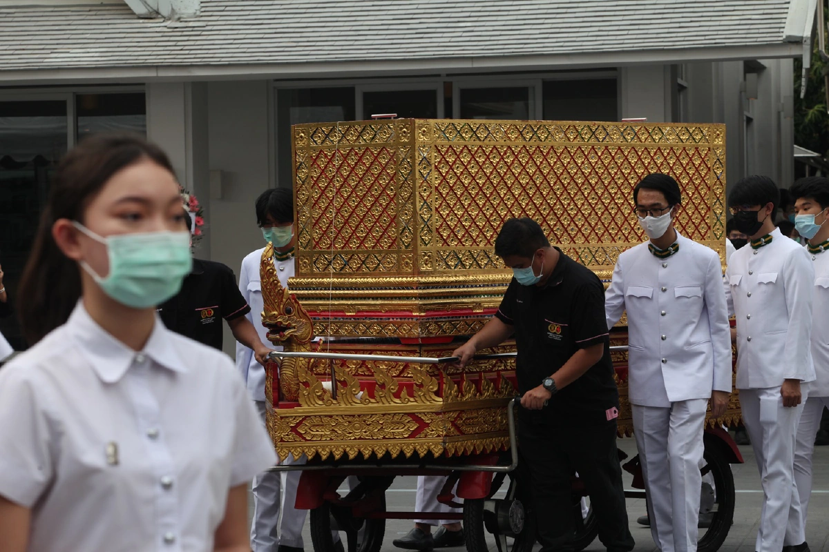 ประมวลภาพพิธีพระราชทานเพลิงศพอาจารย์ใหญ่ผู้อุทิศร่างให้วงการแพทย์