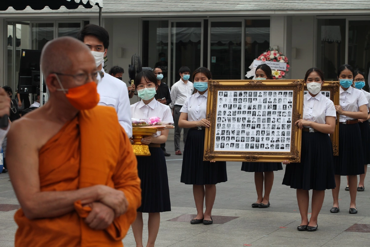 ประมวลภาพพิธีพระราชทานเพลิงศพอาจารย์ใหญ่ผู้อุทิศร่างให้วงการแพทย์
