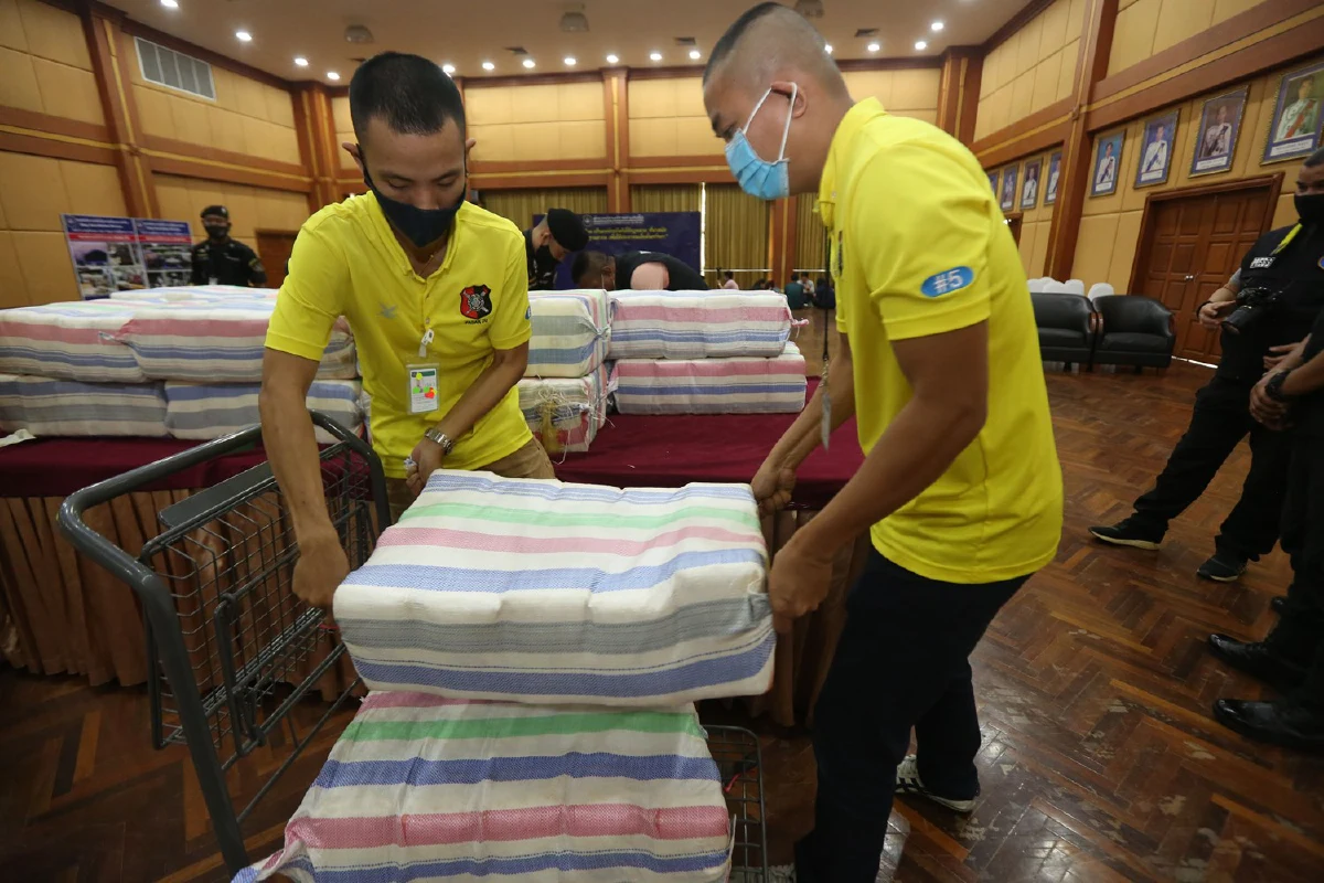 ปส.โชว์ผลงานจับ8คดีใหญ่ยึดยาบ้า13ล้านเม็ดไอซ์20กก.