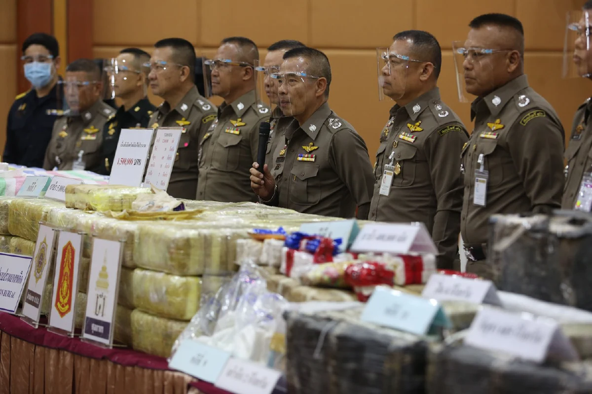 ปส.โชว์ผลงานจับ8คดีใหญ่ยึดยาบ้า13ล้านเม็ดไอซ์20กก.