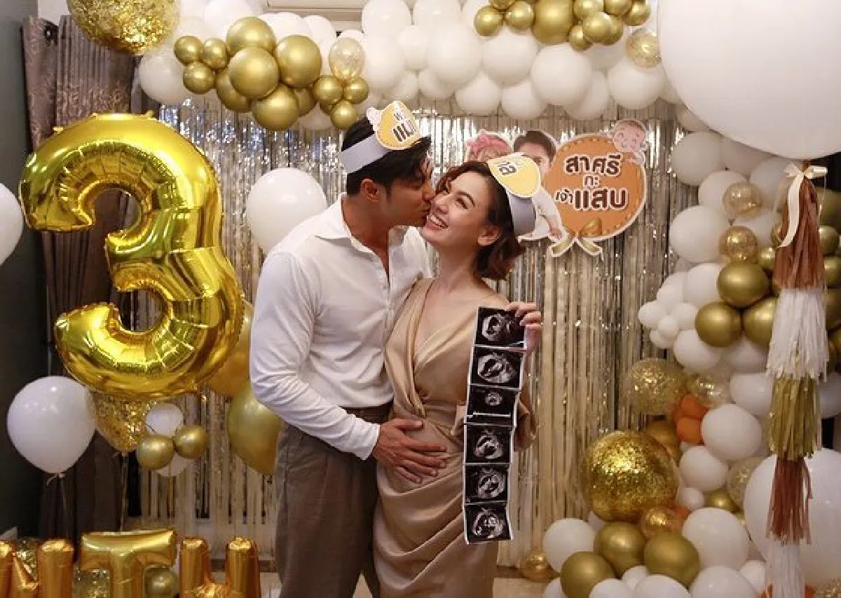 แมน การิน ประกาศข่าวดีภรรยาสุดที่รัก เกล รดา ตั้งท้องได้ 3 เดือนแล้ว