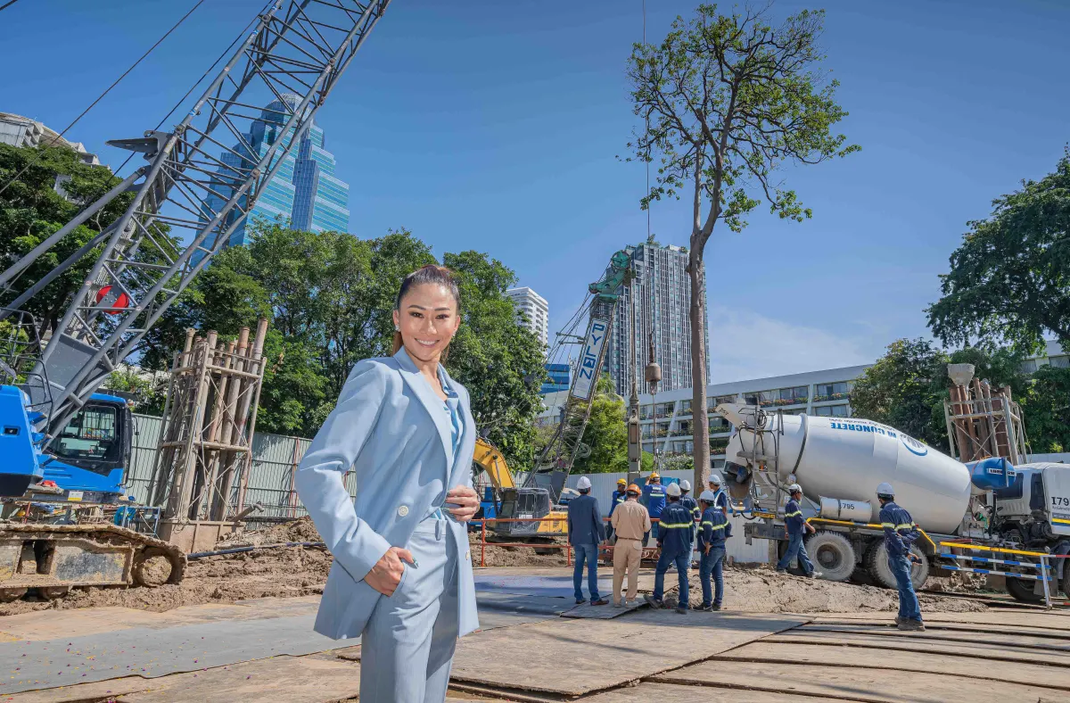 อมัน นายเลิศ กรุงเทพฯ ตอกย้ำความสำเร็จ รุกหน้าเดินเครื่องโครงการเบิกฤกษ์ทำพิธีลงเสาเข็ม