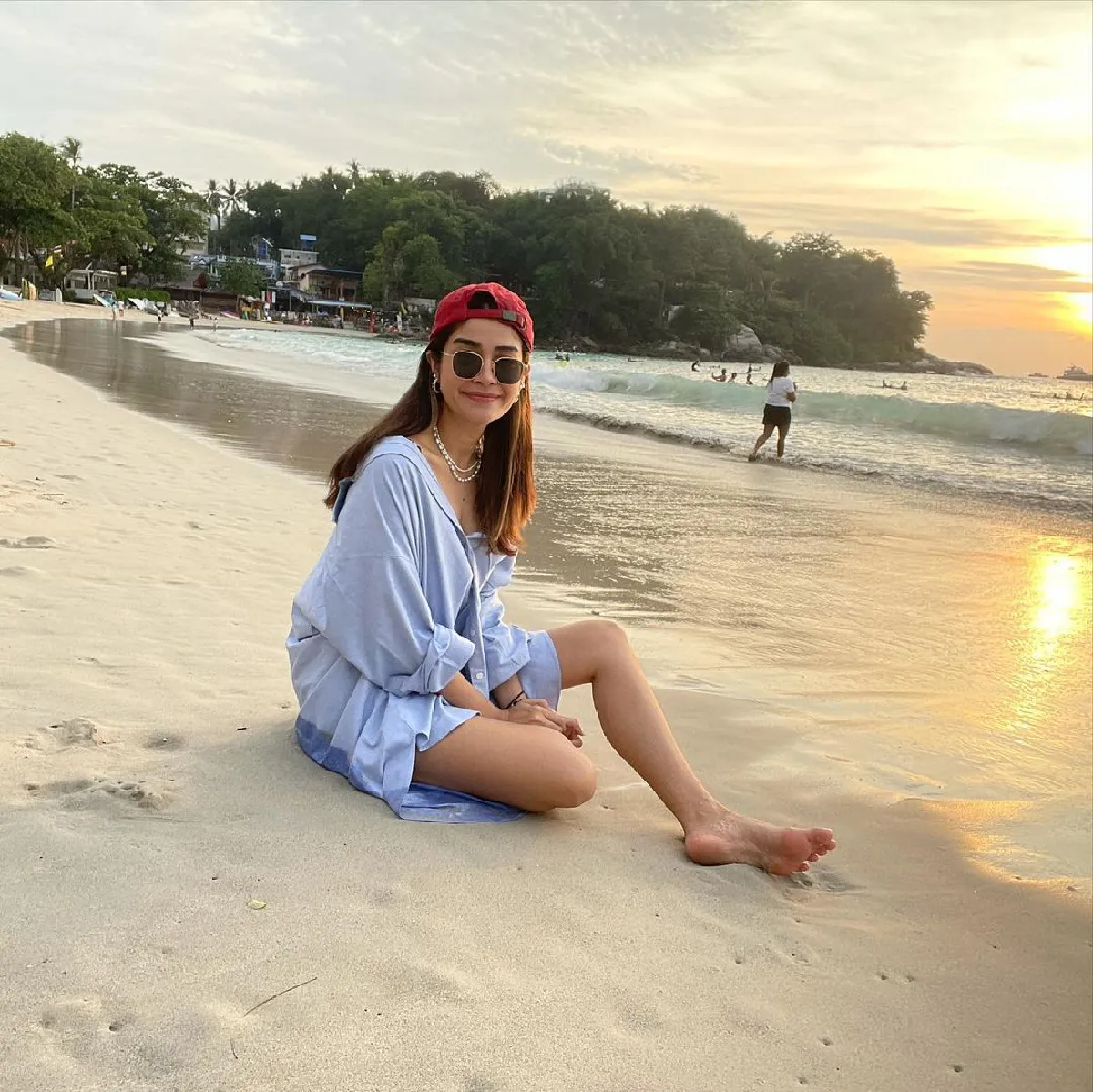 แจ๊ส-แจง สวีทริมชายหาด..ช่วงนี้รักหวานจนภรรยาบอกขนลุก