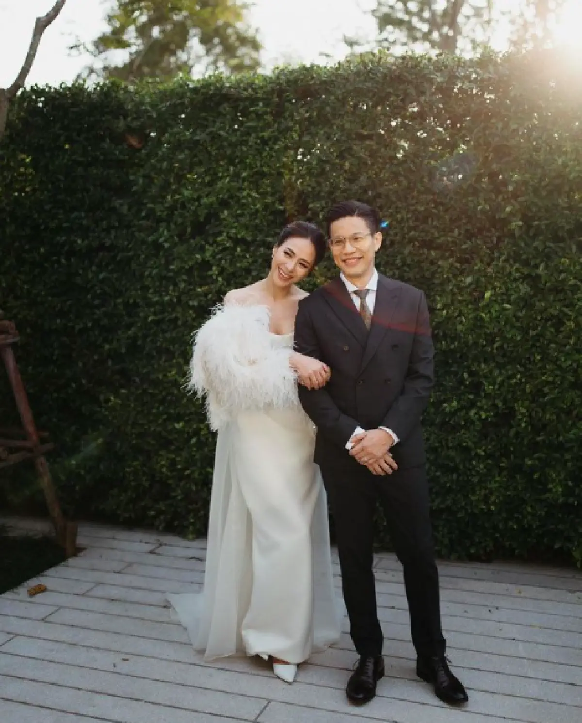 “รถเมล์-บอล” ฉลองงานแต่งที่เขาใหญ่ แถมธีมงานก็เก๋สุดๆ  