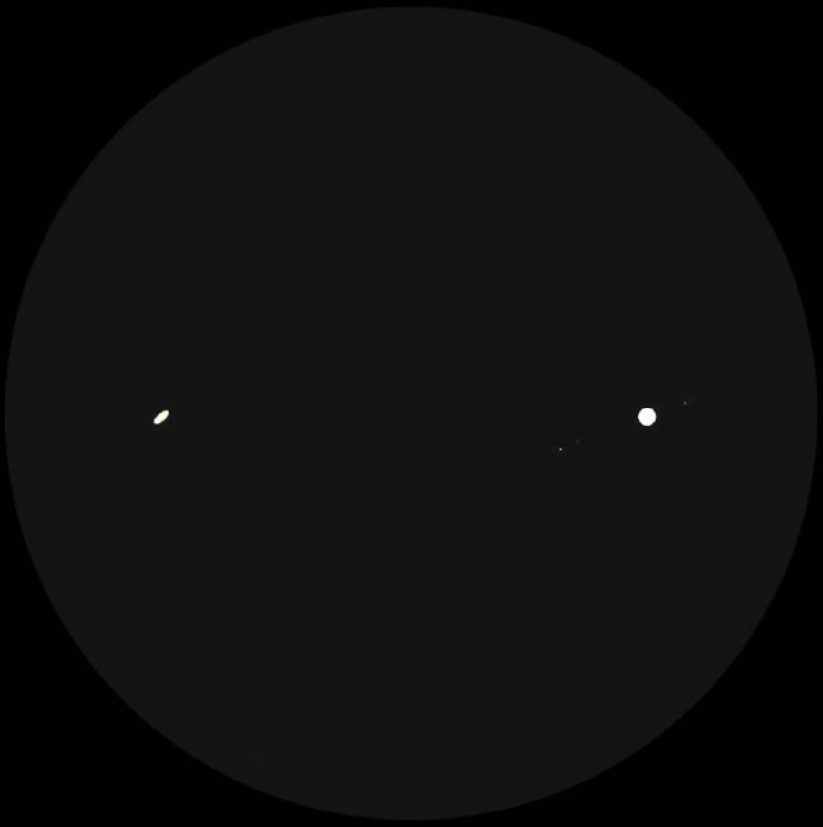 แห่ดูดาวพฤหัสบดีเคียงดาวเสาร์เกิดขึ้นในรอบ397ปี