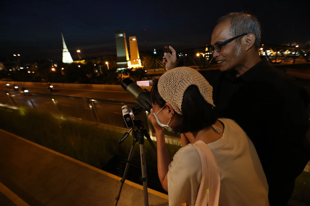 แห่ดูดาวพฤหัสบดีเคียงดาวเสาร์เกิดขึ้นในรอบ397ปี