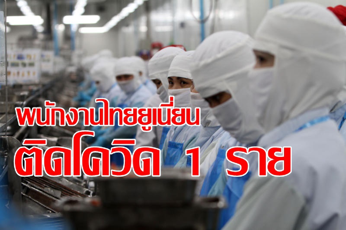 พนักงานไทยยูเนี่ยนติดโควิด1ราย พนักงานไทยยูเนี่ยนติดโควิด1ราย