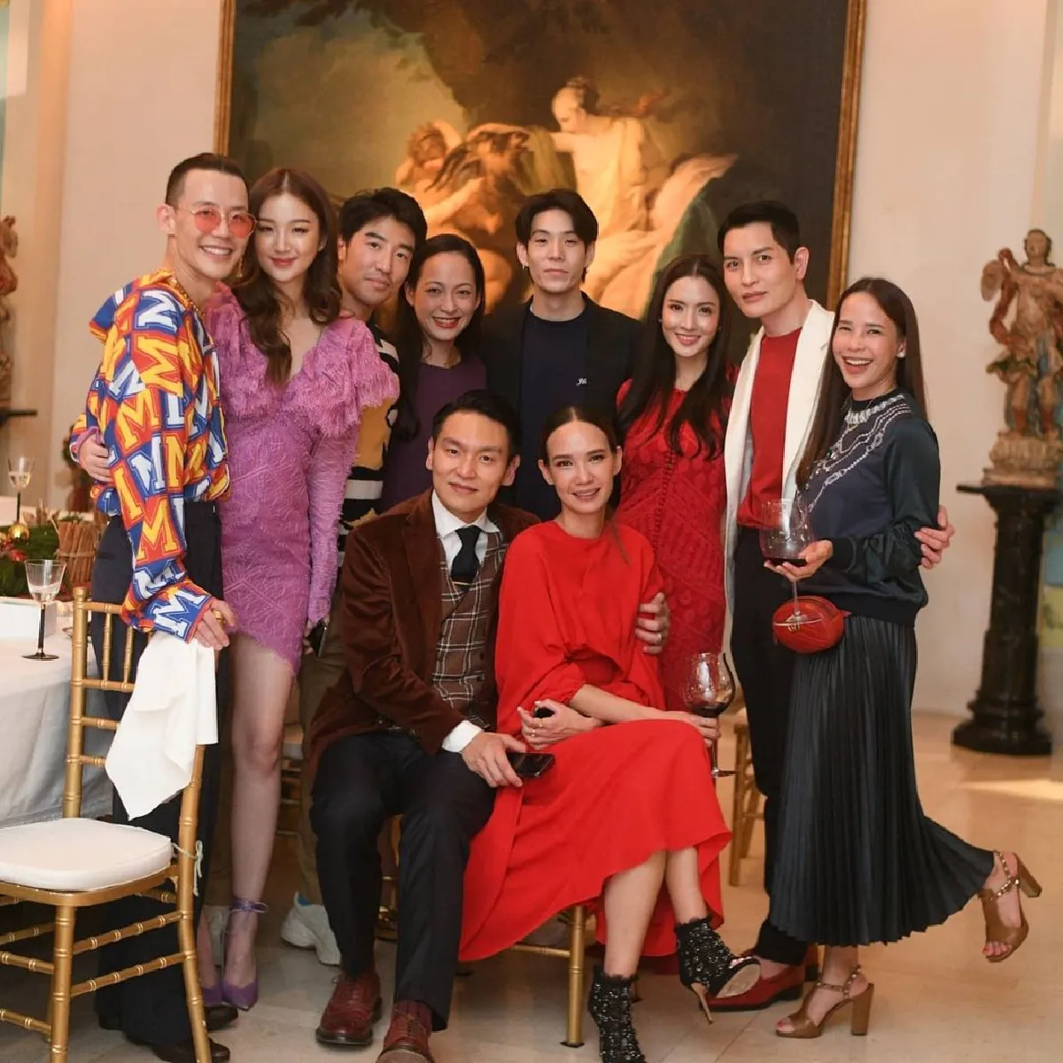 "ศรีริต้า-กรณ์" เปิดบ้านฉลองคริสต์มาสอย่างหรูหรา คนดังมาร่วมงานเพียบ