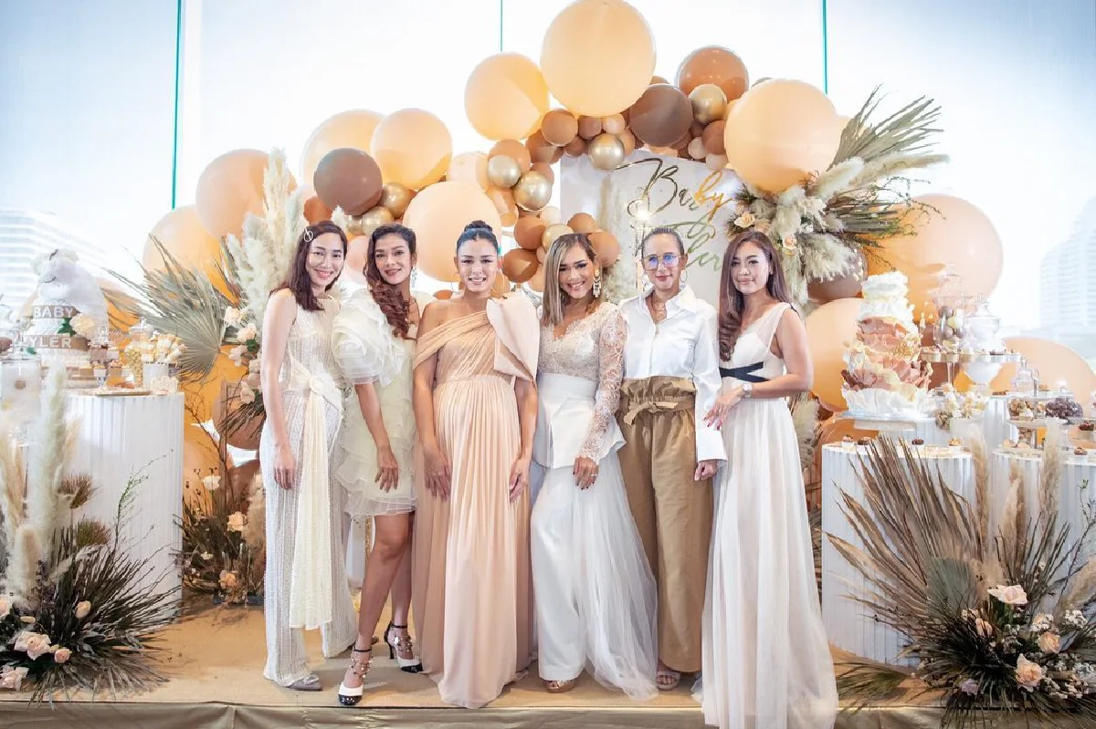 อบอุ่นน่ารัก! วิกกี้-ชาย จัดปาร์ตี้ Baby Shower ต้อนรับลูกชายคนที่ 2