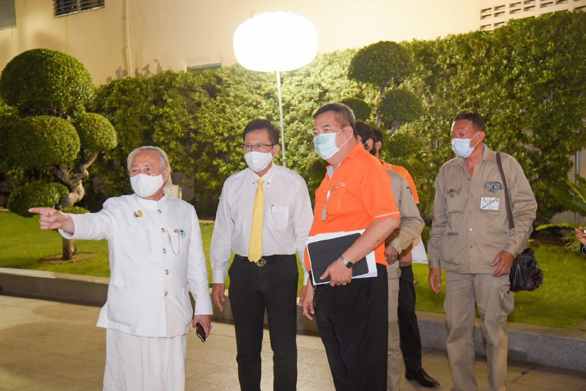 MEA ปรับปรุงไฟฟ้าส่องสว่าง เทวสถาน สำหรับพระนคร (โบสถ์พราหมณ์) เตรียมพร้อมงานพระราชพิธีตรียัมพวาย-ตรีปวาย