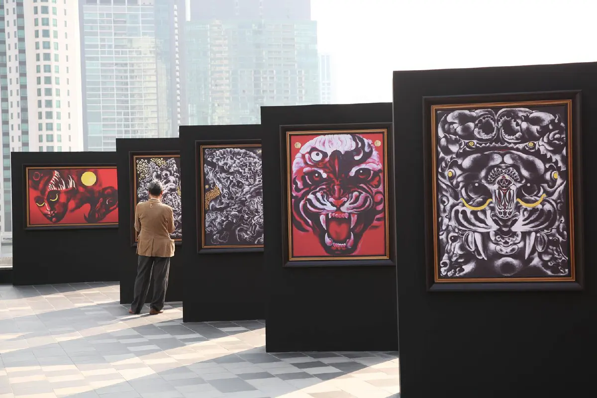 Immersive Art of Thawan Duchanee “ลมหายใจของพ่อ ต่อด้วยลมหายใจของผม”