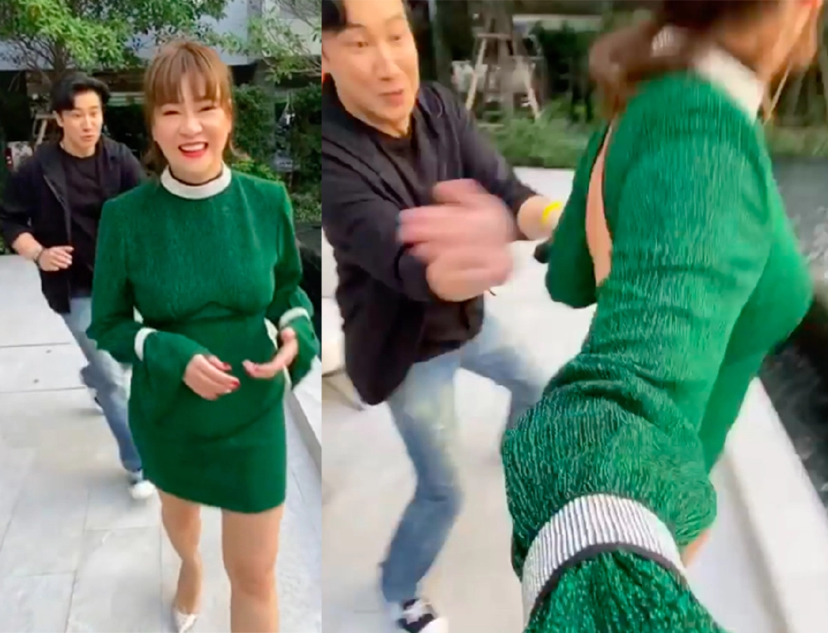  "โอ๋ ภัคจีรา" ใส่ชุดเดรสสั้นโชว์หลังขาวเนียน ทำเอา "หนุ่ม กรรชัย" ถึงกับหมั่นเขี้ยวหนัก 