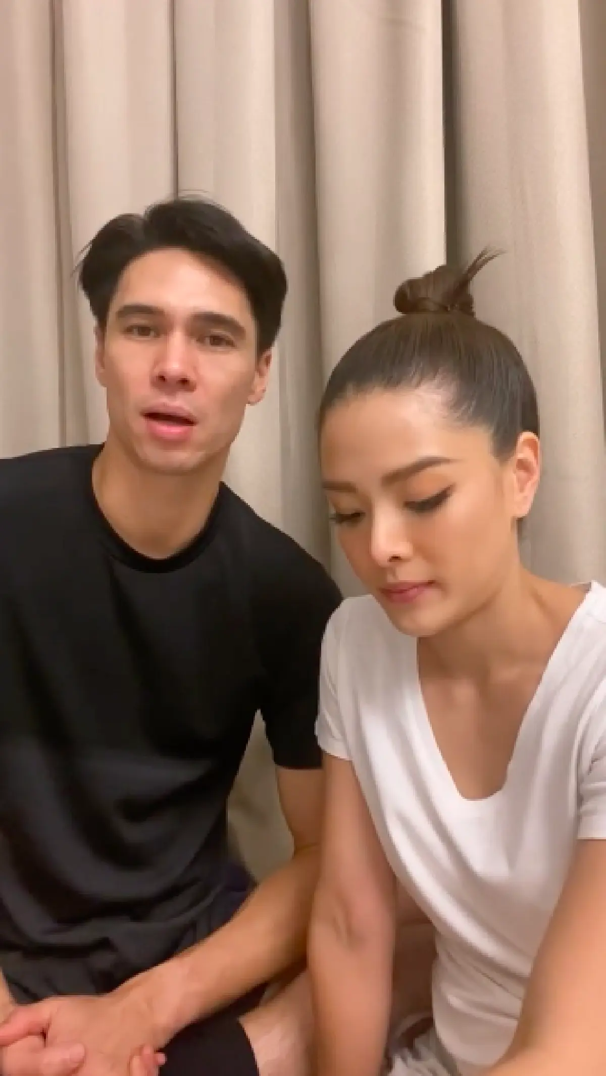 “ลิเดีย-แมทธิว“ อัดคลิปย้ำการ์ดอย่าตก! ไม่อยากให้ติดโควิดเหมือนตนเอง แนะใส่หน้ากาก ล้างมือบ่อยๆ  