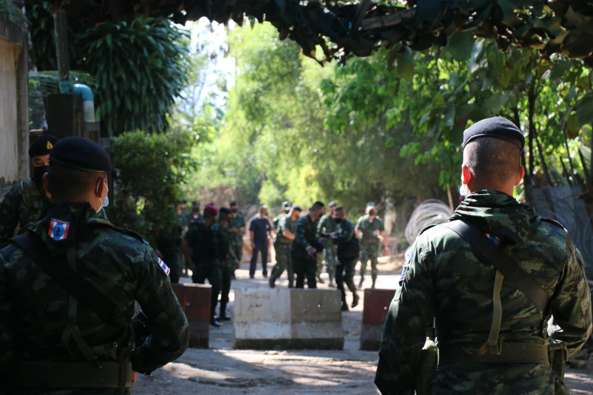 ทหารวางกำลัง55จุดใน5จังหวัดสกัดต่างด้าวลักลอบเข้าไทย