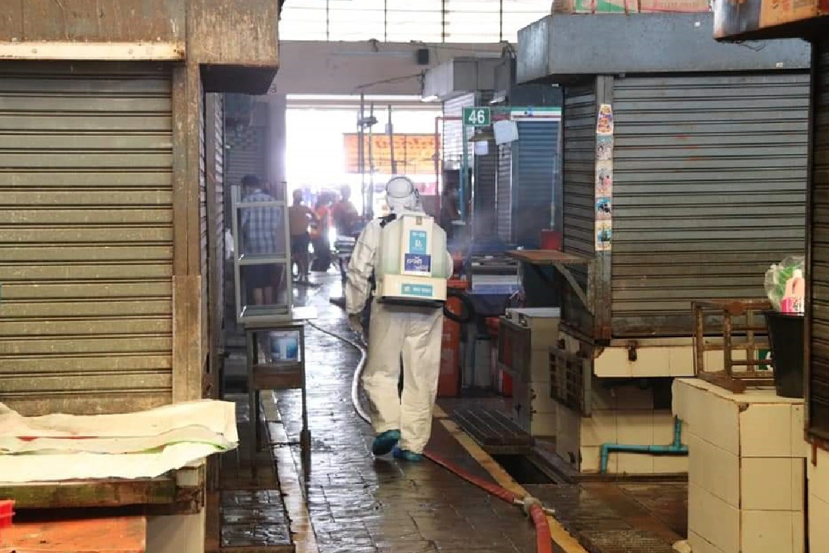 กรมอนามัย Kick Off ล้างตลาดทั่วไทย สกัดโควิด-19