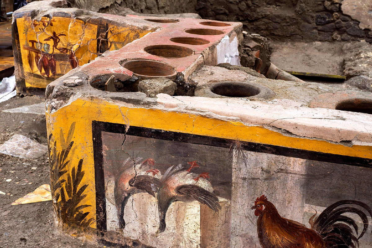 มาดูร้านสตรีทฟู้ด 2,000 ปีในเมืองปอมเปอี