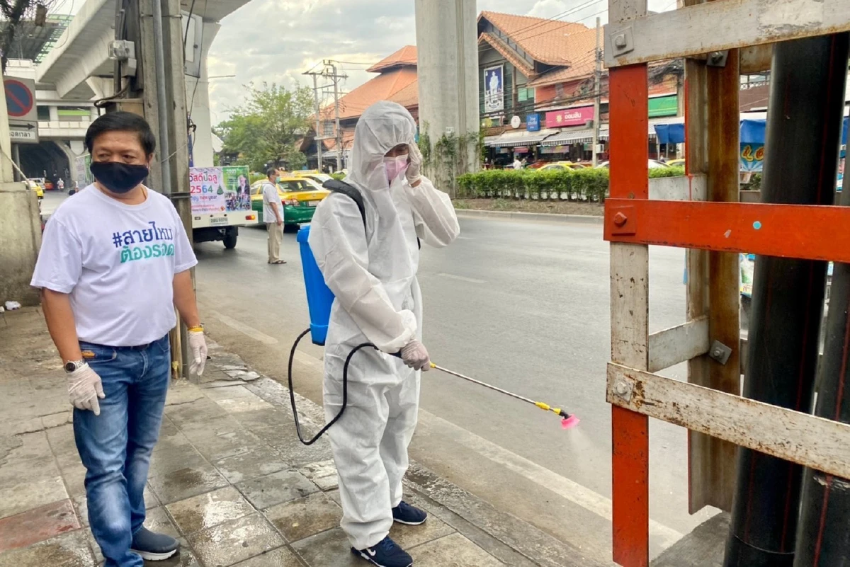 "อนุดิษฐ์"ลุยล้างตลาดสายไหมหลังผู้ค้าติดโควิด ต้องปิดโซนอาหารทะเล