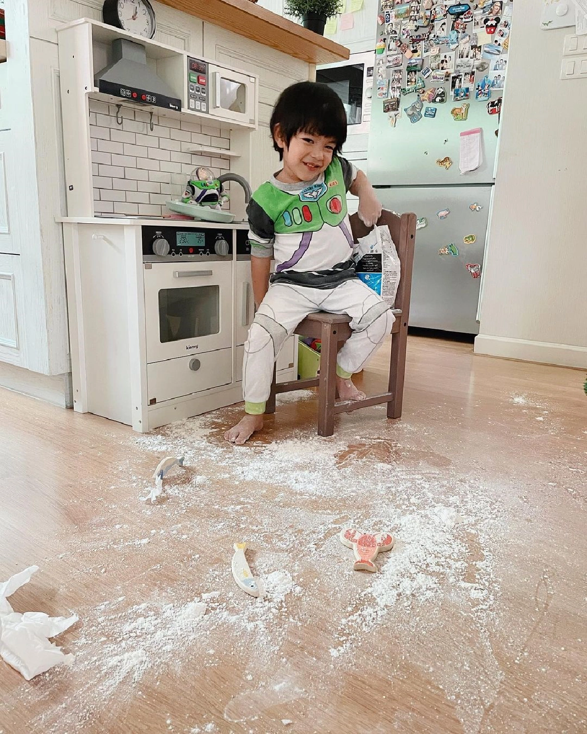 เอ้ก บุษกร หลงดีใจ! น้องดิน ช่วยทำความสะอาดบ้าน..สุดท้ายงานเข้ากว่าเดิม