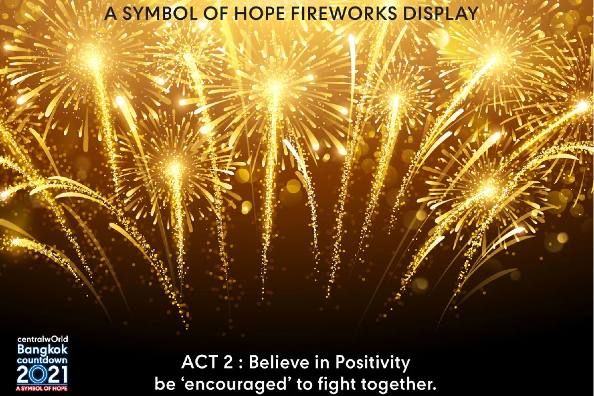 เคาท์ดาวน์ 2021 ยิ่งใหญ่ตระการตาที่เซ็นทรัลเวิลด์ Time Square of Asia