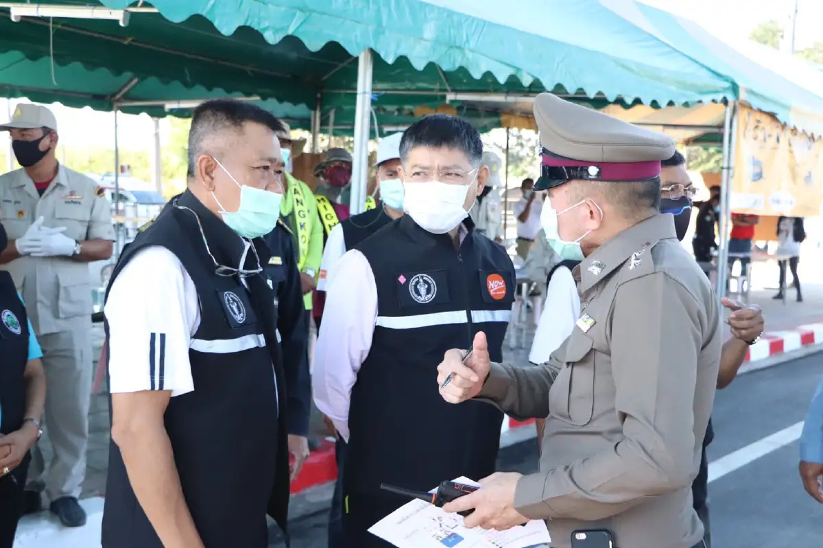 14 ด่านตรวจโควิดในกทม.เริ่มตั้งแล้วคัดกรองคนเดินทาง24ชม.