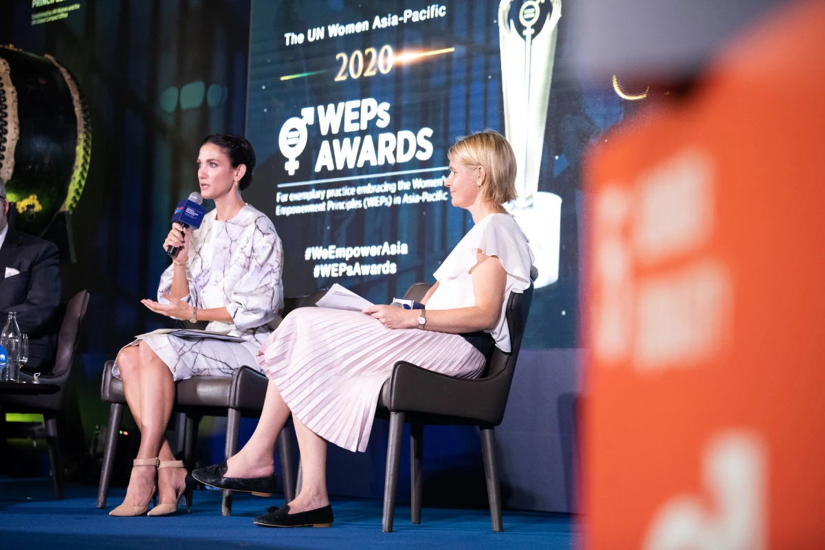 “คาโรลีน ลิงค์” รับรางวัล ผู้นำองค์กรสนับสนุนความเสมอภาคทางเพศ 