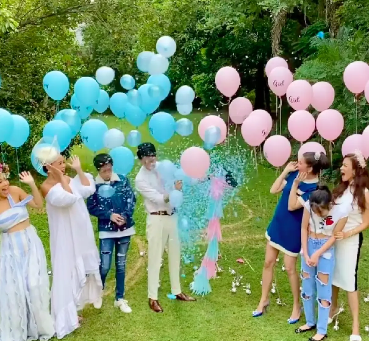 “ศรีริต้า-กรณ์” จัดปาร์ตี้เฉลยเพศลูกคนแรก ทายาทหมื่นล้าน! 