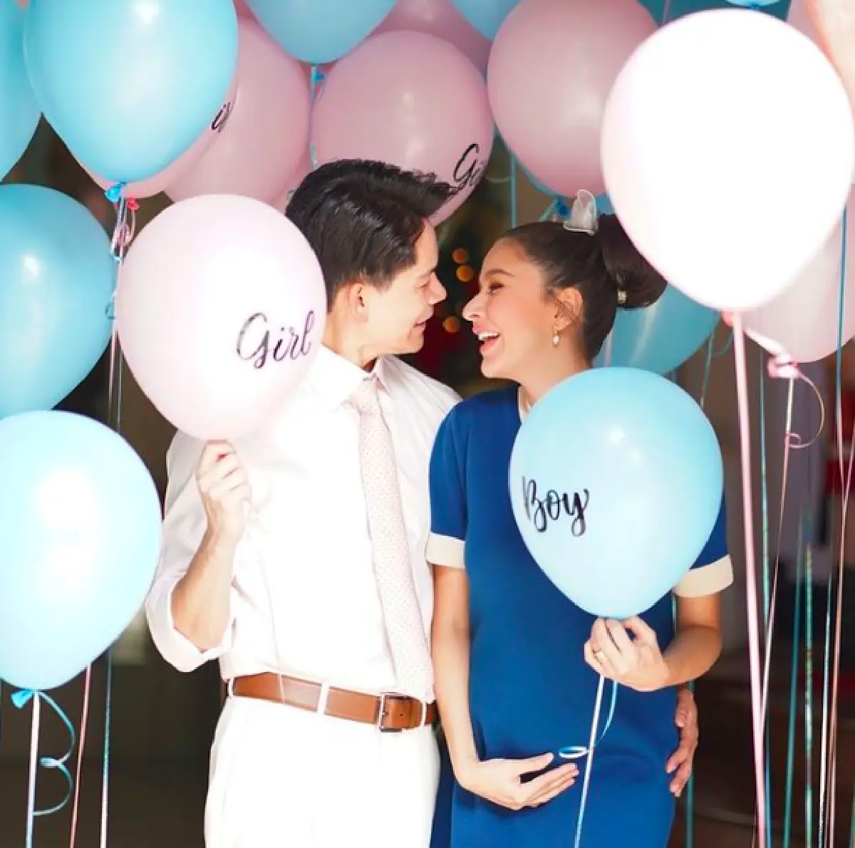 “ศรีริต้า-กรณ์” จัดปาร์ตี้เฉลยเพศลูกคนแรก ทายาทหมื่นล้าน! 