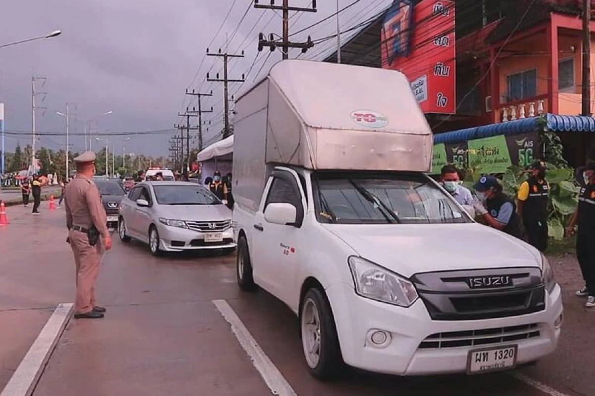 เมืองคอนผวาโควิด-19จากสุราษฎร์ตั้งด่านคัดกรองเข้ม