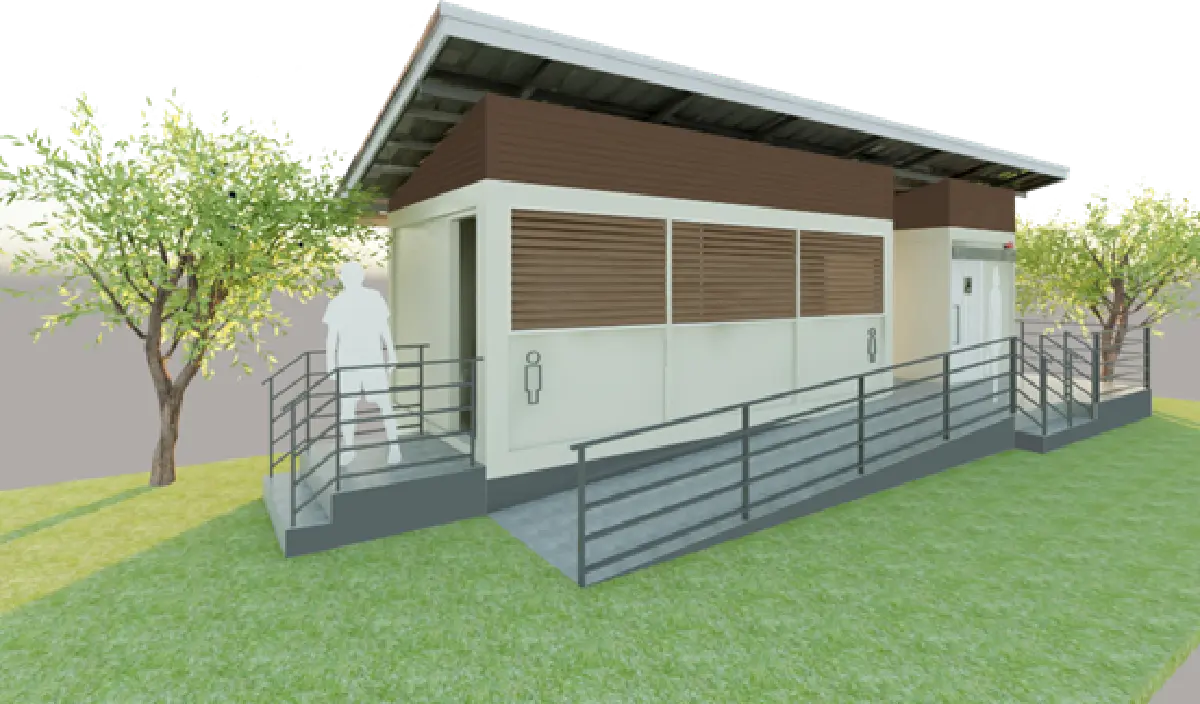 มูลนิธิเอสซีจี ห่วงใยพี่น้องที่ติดเชื้อ Covid-19 มอบนวัตกรรม ห้องน้ำสำเร็จรูปพร้อมใช้งานแห่งแรก ที่ศูนย์ห่วงใยคนสาคร มูลค่า 2 ล้านบาท