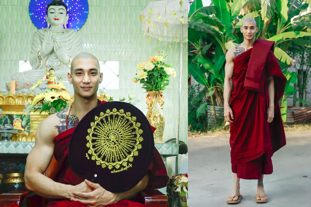 “ไป่ ทาคน” บวชเป็นพระภิกษุ หันหน้าเข้าธรรมะด้วยจิตใจสงบ “ไป่ ทาคน” บวชเป็นพระภิกษุ หันหน้าเข้าธรรมะด้วยจิตใจสงบ